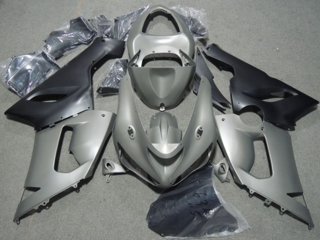 Carene Kawasaki ZX6R 05-06 - Grigio Nero Carene Kawasaki ZX6R 05-06 - Grigio Nero