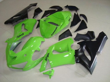 Carene Kawasaki ZX6R 05-06 - Lime Verde