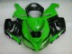 Carene Kawasaki ZX6R 05-06 - Verde Bianco Nero Carene Kawasaki ZX6R 05-06 - Verde Bianco Nero