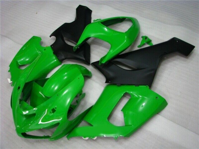 Carene Kawasaki ZX6R 05-06 - Verde Nero Opaco Carene Kawasaki ZX6R 05-06 - Verde Nero Opaco