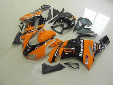 Carene Kawasaki ZX6R 07-08 - Arancia Monster