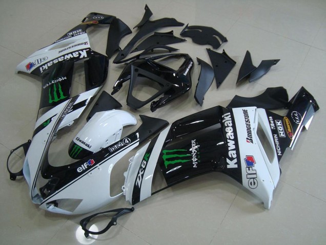 Carene Kawasaki ZX6R 07-08 - Bianco Monster Carene Kawasaki ZX6R 07-08 - Bianco Monster