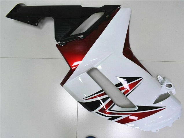 Carene Kawasaki ZX6R 07-08 - Bianco Nero Rosso Carene Kawasaki ZX6R 07-08 - Bianco Nero Rosso