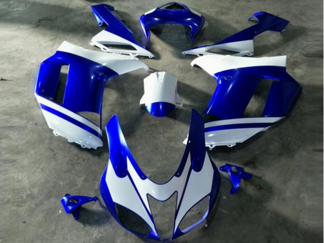 Carene Kawasaki ZX6R 07-08 - Blu Bianco Carene Kawasaki ZX6R 07-08 - Blu Bianco