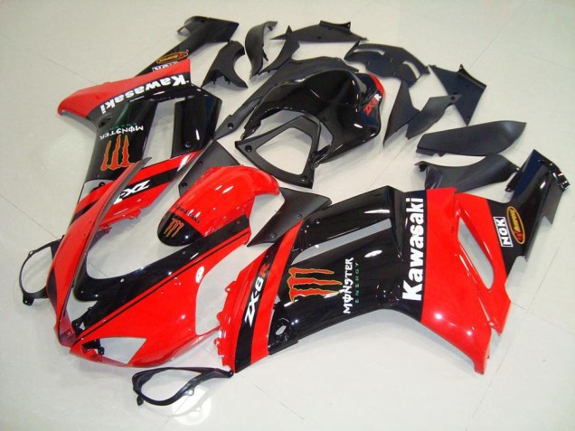 Carene Kawasaki ZX6R 07-08 - MonsterRosso Carene Kawasaki ZX6R 07-08 - MonsterRosso