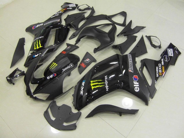 Carene Kawasaki ZX6R 07-08 - Nero Monster Carene Kawasaki ZX6R 07-08 - Nero Monster