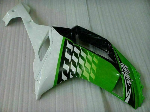 Carene Kawasaki ZX6R 07-08 - Verde Bianco Ninja Carene Kawasaki ZX6R 07-08 - Verde Bianco Ninja