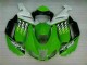 Carene Kawasaki ZX6R 07-08 - Verde Bianco Ninja Carene Kawasaki ZX6R 07-08 - Verde Bianco Ninja