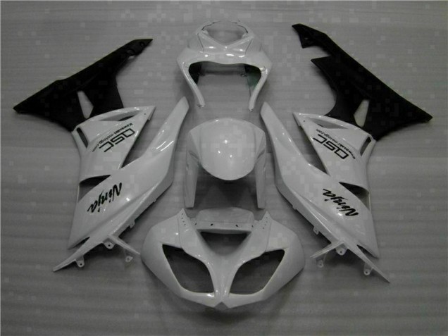 Carene Kawasaki ZX6R 09-12 - Bianco Nero Ninja Carene Kawasaki ZX6R 09-12 - Bianco Nero Ninja