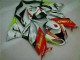 Carene Kawasaki ZX6R 09-12 - Bianco Rosso H. Energy Carene Kawasaki ZX6R 09-12 - Bianco Rosso H. Energy