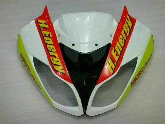 Carene Kawasaki ZX6R 09-12 - Bianco Rosso H. Energy Carene Kawasaki ZX6R 09-12 - Bianco Rosso H. Energy