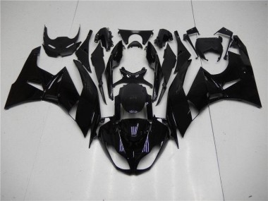 Carene Kawasaki ZX6R 09-12 - Lucido Nero