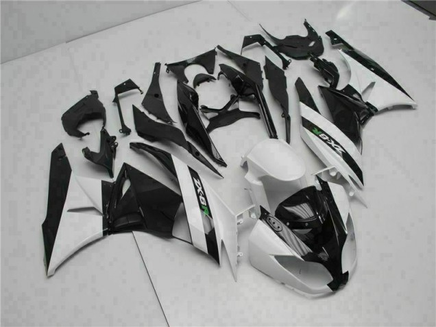 Carene Kawasaki ZX6R 09-12 - Nero Bianco Carene Kawasaki ZX6R 09-12 - Nero Bianco