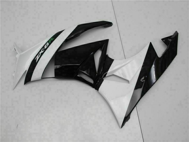 Carene Kawasaki ZX6R 09-12 - Nero Bianco Carene Kawasaki ZX6R 09-12 - Nero Bianco