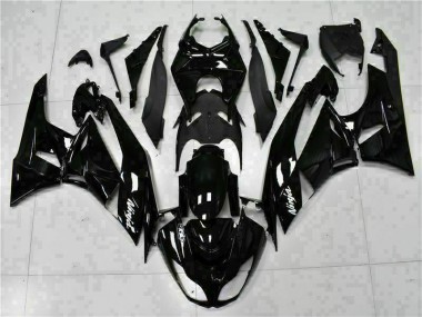 Carene Kawasaki ZX6R 09-12 - Nero Bianco Ninja