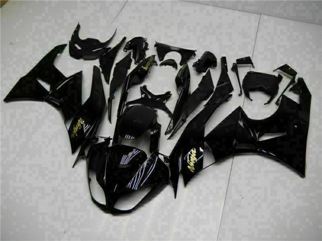 Carene Kawasaki ZX6R 09-12 - Nero Oro Ninja Carene Kawasaki ZX6R 09-12 - Nero Oro Ninja