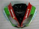 Carene Kawasaki ZX6R 09-12 - Nero Rosso Verdecard Carene Kawasaki ZX6R 09-12 - Nero Rosso Verdecard