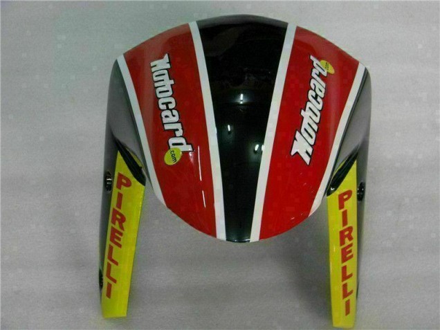 Carene Kawasaki ZX6R 09-12 - Nero Rosso Verdecard Carene Kawasaki ZX6R 09-12 - Nero Rosso Verdecard