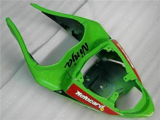 Carene Kawasaki ZX6R 09-12 - Nero Rosso Verdecard Carene Kawasaki ZX6R 09-12 - Nero Rosso Verdecard