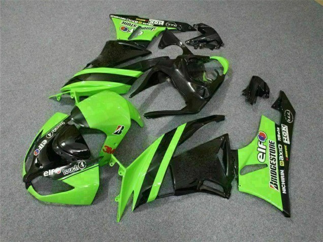 Carene Kawasaki ZX6R 09-12 - Nero Verde 3M Touch4 Carene Kawasaki ZX6R 09-12 - Nero Verde 3M Touch4