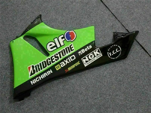 Carene Kawasaki ZX6R 09-12 - Nero Verde 3M Touch4 Carene Kawasaki ZX6R 09-12 - Nero Verde 3M Touch4