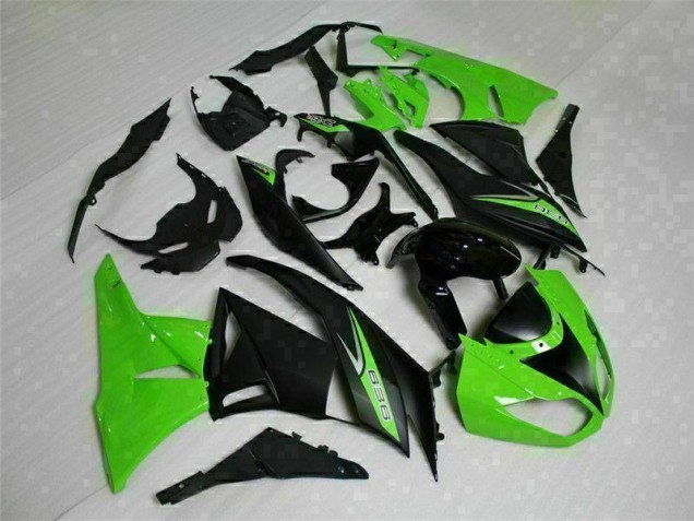 Carene Kawasaki ZX6R 09-12 - Nero Verde 636 Carene Kawasaki ZX6R 09-12 - Nero Verde 636