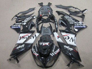 Carene Kawasaki ZX6R 09-12 - Nero West
