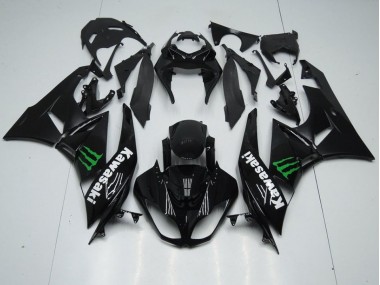 Carene Kawasaki ZX6R 09-12 - Nero con Monster