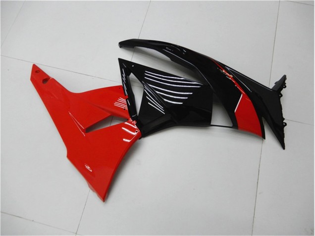 Carene Kawasaki ZX6R 09-12 - Rosso Nero Carene Kawasaki ZX6R 09-12 - Rosso Nero