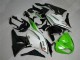 Carene Kawasaki ZX6R 09-12 - Verde Nero Bianco 25 Carene Kawasaki ZX6R 09-12 - Verde Nero Bianco 25