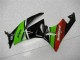 Carene Kawasaki ZX6R 09-12 - Verde Nero Rosso Carene Kawasaki ZX6R 09-12 - Verde Nero Rosso