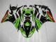 Carene Kawasaki ZX6R 09-12 - Verde Nero Rosso Carene Kawasaki ZX6R 09-12 - Verde Nero Rosso