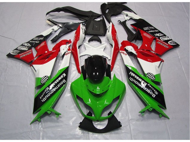Carene Kawasaki ZX6R 09-12 - Verde Rosso Carene Kawasaki ZX6R 09-12 - Verde Rosso