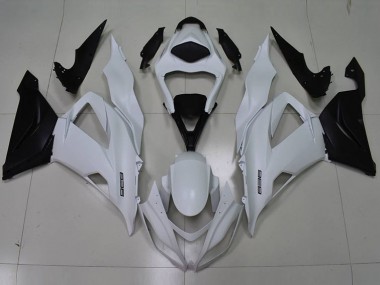 Carene Kawasaki ZX6R 13-18 - Bianco Nero 636
