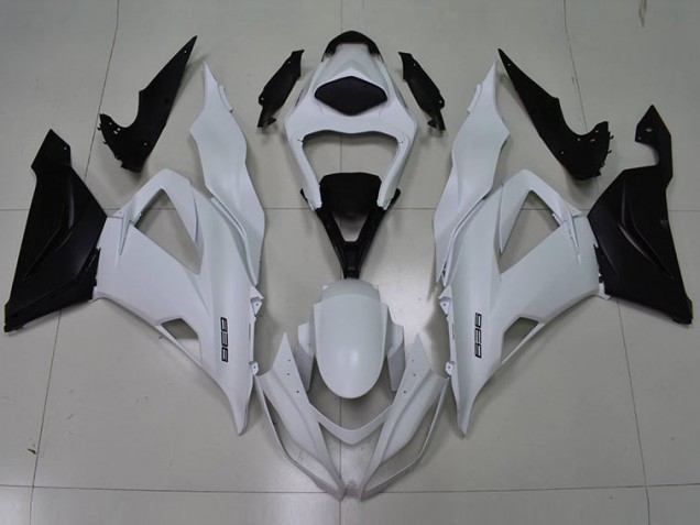 Carene Kawasaki ZX6R 13-18 - Bianco Nero 636 Carene Kawasaki ZX6R 13-18 - Bianco Nero 636