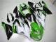 Carene Kawasaki ZX6R 13-18 - Verde Bianco Nero Carene Kawasaki ZX6R 13-18 - Verde Bianco Nero