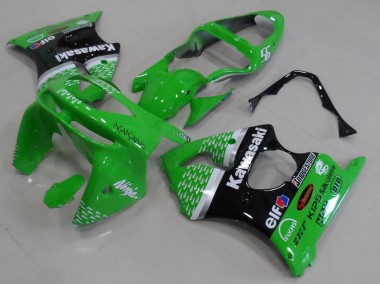 Carene Kawasaki ZX6R 98-99 - Verde Nero