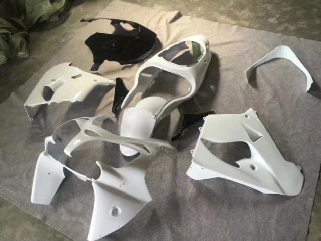 Carene Kawasaki ZX9R 00-01 - Pure Bianco Lucido Nero Carene Kawasaki ZX9R 00-01 - Pure Bianco Lucido Nero