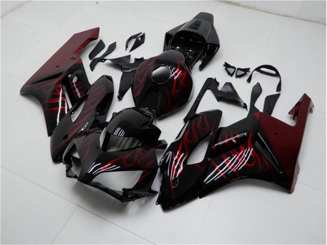 Carene & Plastica Honda CBR 1000 RR 04-05 - Rosso Nero Carene & Plastica Honda CBR 1000 RR 04-05 - Rosso Nero