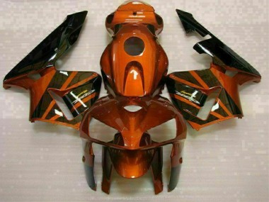 Carene & Plastica Honda CBR 600 RR 05-06 - Arancia Nero