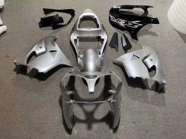 Carene & Plastica Kawasaki ZX9R 02-03 - Argento Lucido Nero