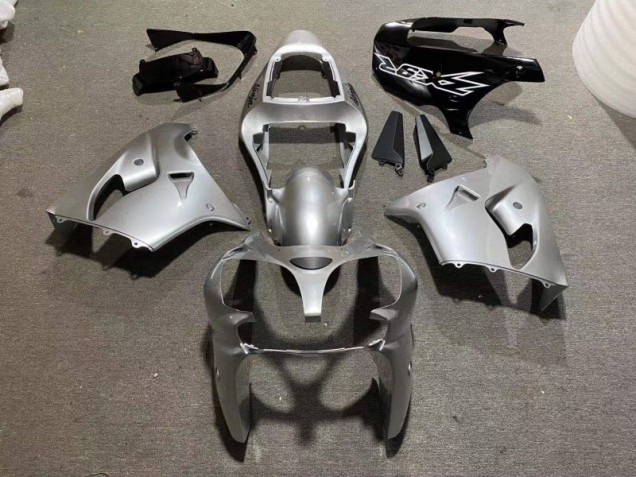 Carene & Plastica Kawasaki ZX9R 02-03 - Argento Lucido Nero Carene & Plastica Kawasaki ZX9R 02-03 - Argento Lucido Nero
