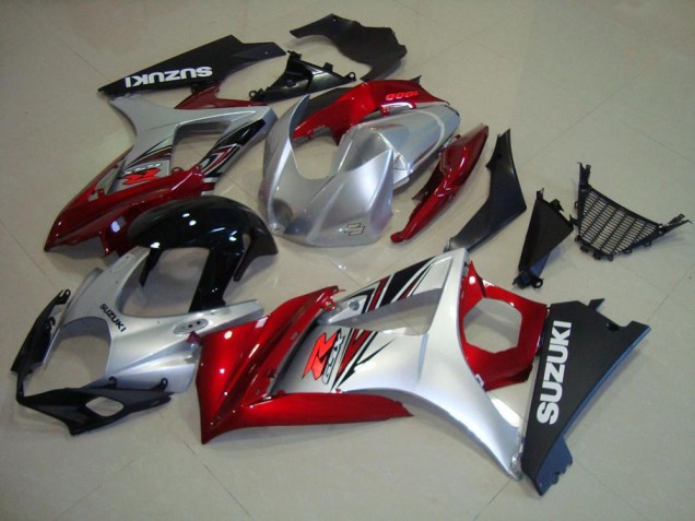 Carene & Plastica Suzuki GSXR 1000 K7 07-08 - Rosso Nero Argento Carene & Plastica Suzuki GSXR 1000 K7 07-08 - Rosso Nero Argento