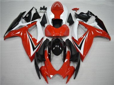 Carene & Plastica Suzuki GSXR 600 / 750 K6 06-07 - Rosso Nero
