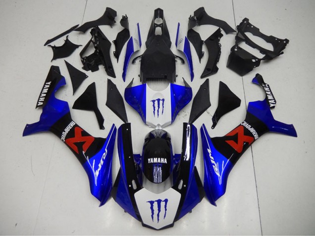 Carene & Plastica Yamaha R1 15-19 - Nero Blu Carene & Plastica Yamaha R1 15-19 - Nero Blu