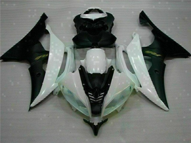 Carene & Plastica Yamaha R6 08-16 - Bianco Nero Carene & Plastica Yamaha R6 08-16 - Bianco Nero