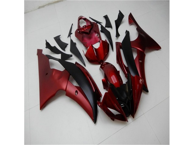 Carene & Plastica Yamaha R6 08-16 - Rosso Nero Carene & Plastica Yamaha R6 08-16 - Rosso Nero