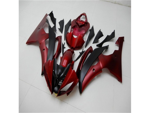 Carene & Plastica Yamaha R6 08-16 - Rosso Nero Carene & Plastica Yamaha R6 08-16 - Rosso Nero