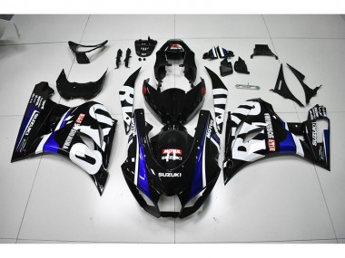 Carene Suzuki GSXR 1000 17-23 - Nero Bianco Motul
