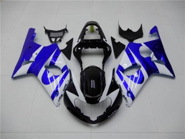 Carene Suzuki GSXR 1000 K1 00-02 - Blu Bianco